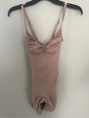SKIMS Soft Mauve Shaping Slip with Adjustable Straps
